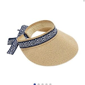 SEA & GRASS- Women's Foldable Straw Visor